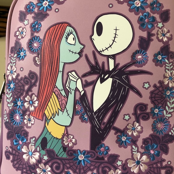 Loungefly Nightmare Before Christmas Backpack Set - Picture 2 of 5